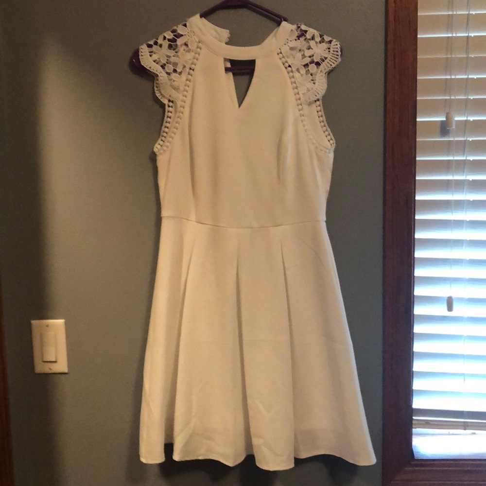 White dress